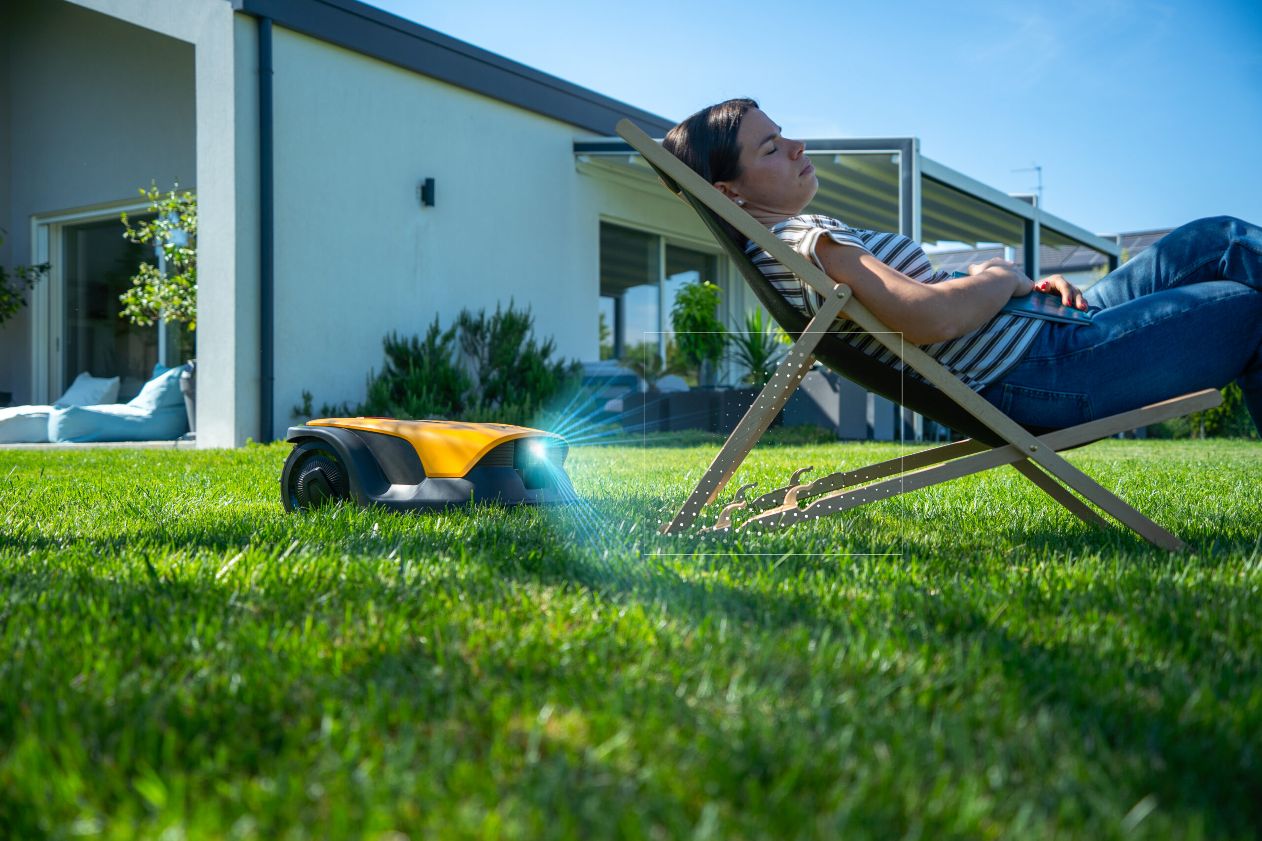 Giardino curato con attrezzi Smarty Garden